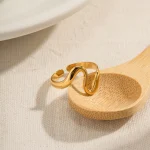 انگشتر مینیمال منحنی ماریس