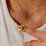 گردنبند قلب مینیمال