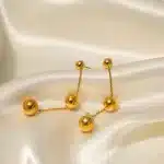 گوشواره توپی بلند از ماریس
