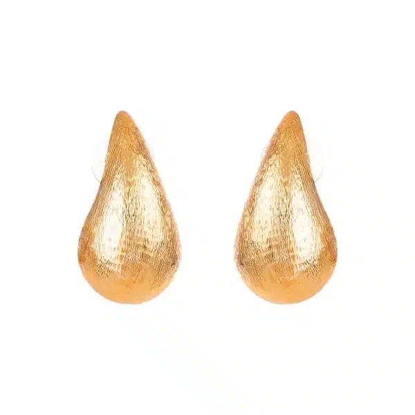 گوشواره اشکی طلایی ماریس