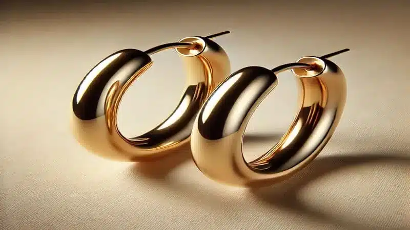گوشواره های حلقه‌ای مدرن از جدیدترین مدل های گوشواره